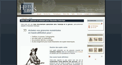 Desktop Screenshot of histo-libris.fr