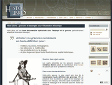 Tablet Screenshot of histo-libris.fr